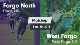 Matchup: Fargo North vs. West Fargo  2016