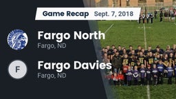 Recap: Fargo North  vs. Fargo Davies  2018