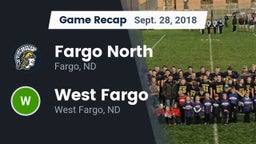 Recap: Fargo North  vs. West Fargo  2018