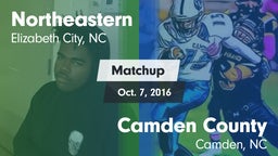 Matchup: Northeastern vs. Camden County  2016