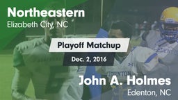 Matchup: Northeastern vs. John A. Holmes  2016