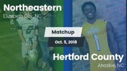 Matchup: Northeastern vs. Hertford County  2018
