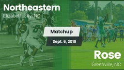 Matchup: Northeastern vs. Rose  2019