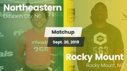 Matchup: Northeastern vs. Rocky Mount  2019