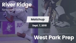Matchup: River Ridge vs. West Park Prep 2018