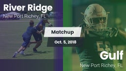 Matchup: River Ridge vs. Gulf  2018