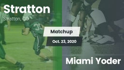 Matchup: Stratton vs. Miami Yoder 2020