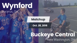 Matchup: Wynford vs. Buckeye Central  2016