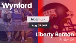 Matchup: Wynford vs. Liberty Benton  2017