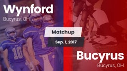 Matchup: Wynford vs. Bucyrus  2017