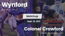 Matchup: Wynford vs. Colonel Crawford  2017