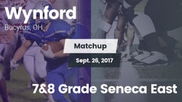 Matchup: Wynford vs. 7&8 Grade Seneca East 2017