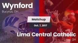 Matchup: Wynford vs. Lima Central Catholic  2017