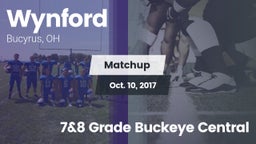 Matchup: Wynford vs. 7&8 Grade Buckeye Central 2017