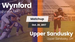Matchup: Wynford vs. Upper Sandusky  2017