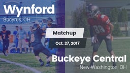 Matchup: Wynford vs. Buckeye Central  2017