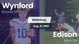 Matchup: Wynford vs. Edison  2018