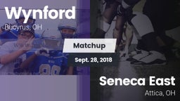 Matchup: Wynford vs. Seneca East  2018