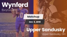 Matchup: Wynford vs. Upper Sandusky  2018