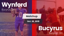 Matchup: Wynford vs. Bucyrus  2018