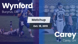 Matchup: Wynford vs. Carey  2019