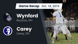 Recap: Wynford  vs. Carey  2019