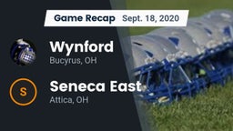 Recap: Wynford  vs. Seneca East  2020