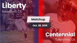 Matchup: Liberty vs. Centennial  2016