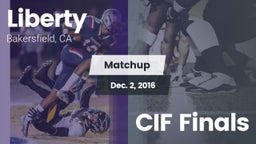 Matchup: Liberty vs. CIF Finals 2016