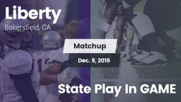 Matchup: Liberty vs. State Play In GAME 2016