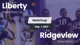 Matchup: Liberty vs. Ridgeview  2017