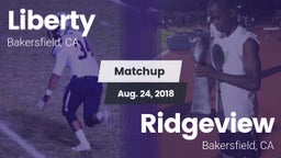 Matchup: Liberty vs. Ridgeview  2018