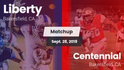 Matchup: Liberty vs. Centennial  2018