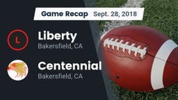 Recap: Liberty  vs. Centennial  2018