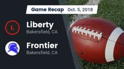 Recap: Liberty  vs. Frontier  2018