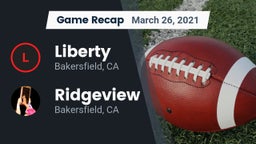 Recap: Liberty  vs. Ridgeview  2021