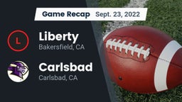 Recap: Liberty  vs. Carlsbad  2022