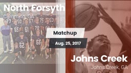 Matchup: North Forsyth vs. Johns Creek  2017