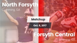 Matchup: North Forsyth vs. Forsyth Central  2017