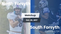 Matchup: North Forsyth vs. South Forsyth  2017