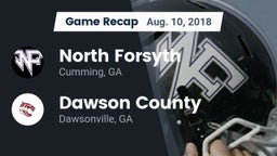 Recap: North Forsyth  vs. Dawson County  2018