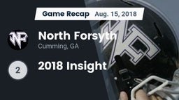 Recap: North Forsyth  vs. 2018 Insight 2018