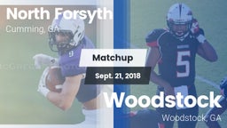 Matchup: North Forsyth vs. Woodstock  2018