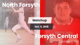Matchup: North Forsyth vs. Forsyth Central  2018