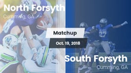 Matchup: North Forsyth vs. South Forsyth  2018