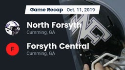 Recap: North Forsyth  vs. Forsyth Central  2019