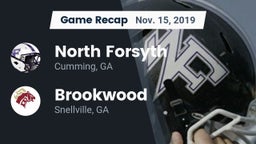 Recap: North Forsyth  vs. Brookwood  2019