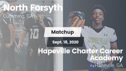 Matchup: North Forsyth vs. Hapeville Charter Career Academy 2020