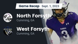 Recap: North Forsyth  vs. West Forsyth  2023