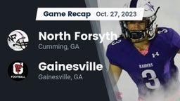 Recap: North Forsyth  vs. Gainesville  2023